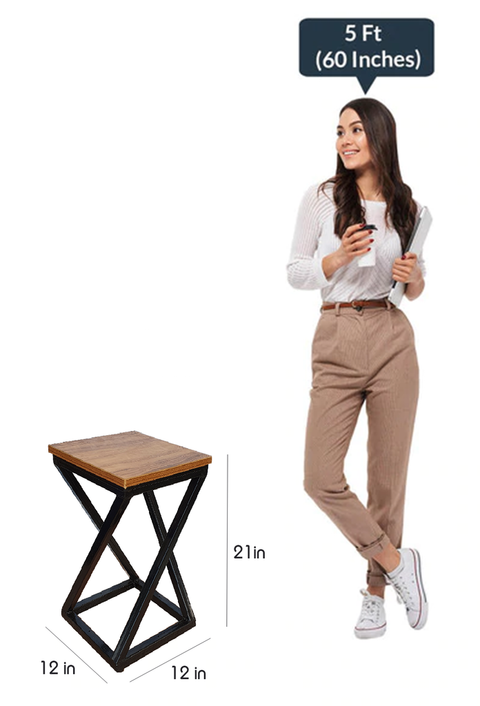 Homegenic Z Metal Stool for Kitchen/Office/Bar | HOMEGENIC.