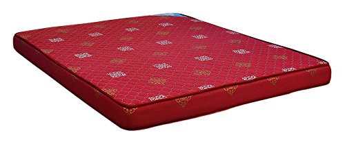 Nilkamal Sneham XL 5-inch Single Size Mattress (Maroon, 72x36x5) | HOMEGENIC.