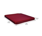 Nilkamal Executive 5-inch Single Size Foam Mattress (Maroon, 72x36x5) | HOMEGENIC.